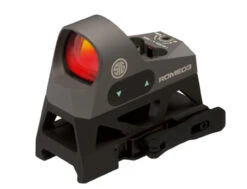 SIG SAUER Romeo3 Miniature 1x25mm Graphite 3 MOA Red Dot Reflex Sight (SOR31002) -Spotting Scopes Accessories media 14882.1596573648