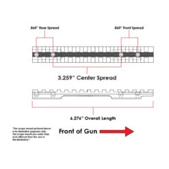 EVOLUTION GUN WORKS Winchester 70 Short Action Picatinny Rail Scope Mount (42002) 7 EVOLUTION GUN WORKS Winchester 70 Short Action Picatinny Rail Scope Mount (42002) -Spotting Scopes Accessories media 42759.1640116554