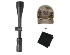 VORTEX Sonora 4-12x44 Dead-Hold BDC MOA Reticle Riflescope With Counterforce Camo Cap And Microfiber Cleaning Cloth (VOR-SON-412+120-64-MUL+MF)