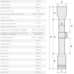 MEOPTA Optika5 3-15x44 Z-Plus Riflescope (1032573) 11 MEOPTA Optika5 3-15x44 Z-Plus Riflescope (1032573) -Spotting Scopes Accessories media 59434.1678260863