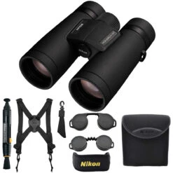 NIKON Monarch M7 8x42 Binoculars With LensPen And ProStaff Bino Harnes (16765+7072+6121)