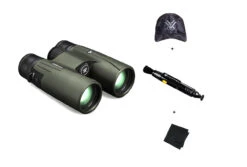 VORTEX Viper HD 10x42mm Binocular With Lens Cleaning Pen, Logo Black Camo Hat And Microfiber Cleaning Cloth