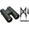 NIKON Prostaff P3 10x42 Binoculars With LensPen And ProStaff Bino Harnes (16777+7072+6121)